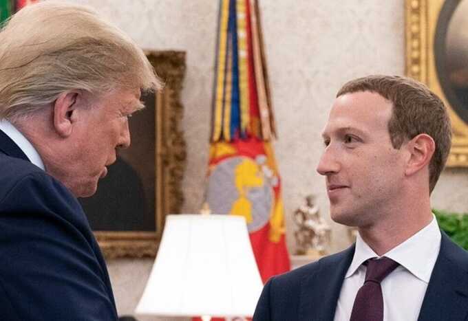 Facebook і Instagram через Meta пожертвували мільйон доларів для фонду інавгурації Трампа