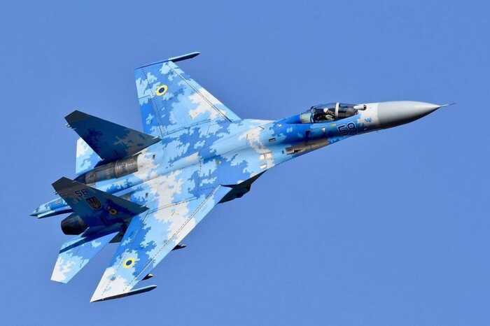 Повітряні сили показали бій винищувача МіГ-29 та російського БпЛА
